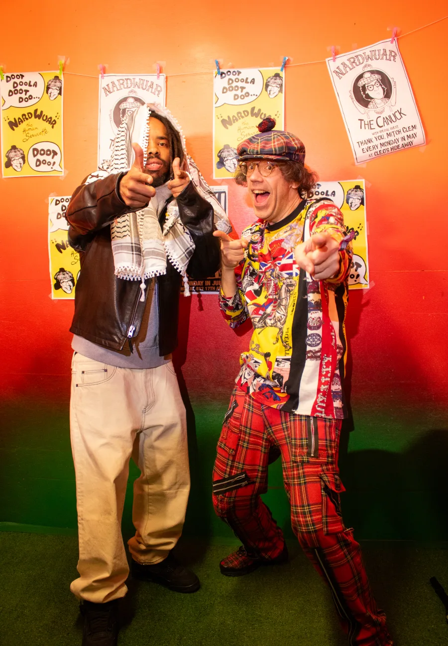 Nardwuar & Earl Sweatshirt